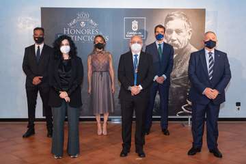 Ceremonia de entrega de Honores y Distinciones 2020 de Gran Canaria/TA.